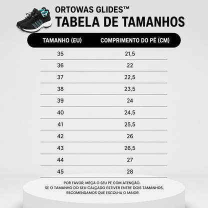 ORTOWAS Glides™ Sapatos Ergonómicos que Aliviam a Dor
