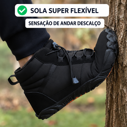 ORTOWAS Alpine™ | sapatos Barefoot - quentes e aliviadores de dor