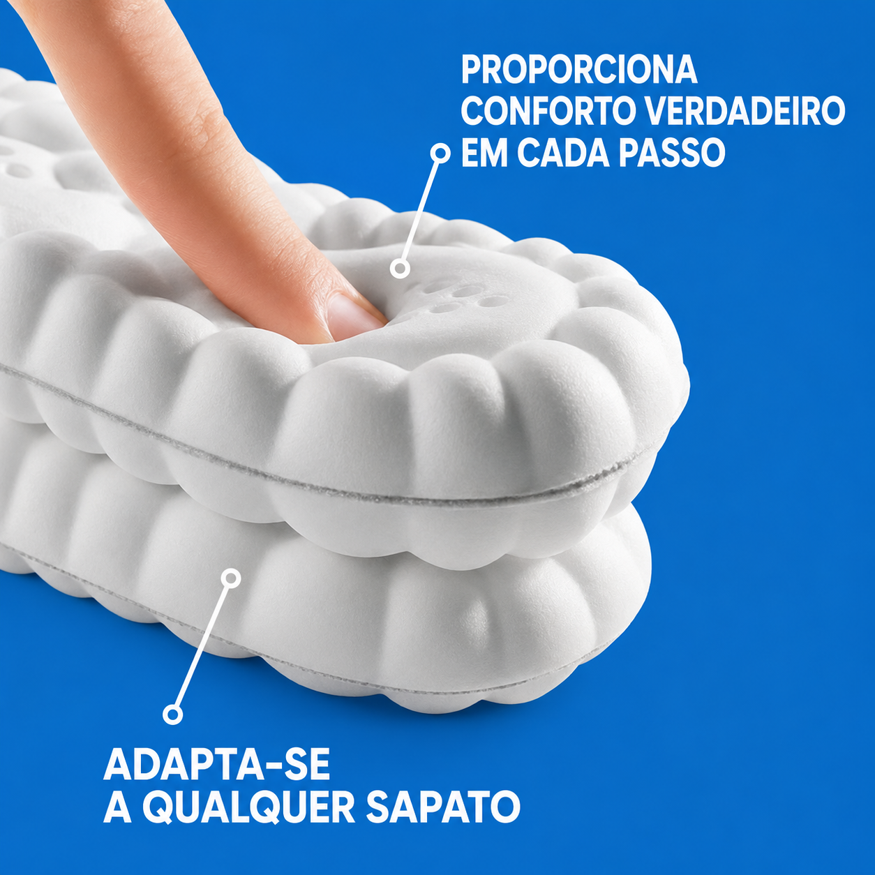 ORTOWAS Ergo™ | Palmilhas ergonómicas de suporte para os pés