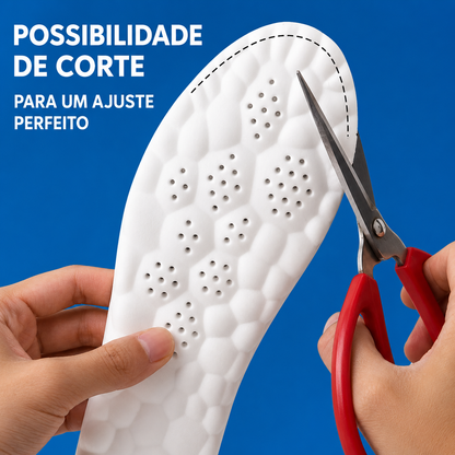 ORTOWAS Ergo™ | Palmilhas ergonómicas de suporte para os pés