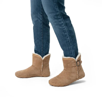 OrtoWas Furstep™ | Sapatos Barefoot quentes e aliviantes para mulheres