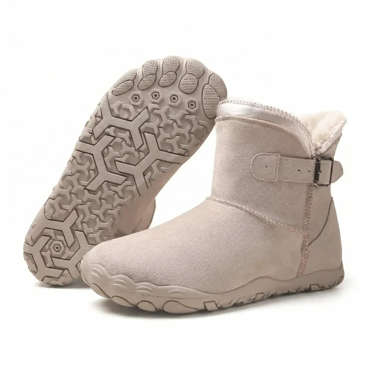 OrtoWas Furstep™ | Sapatos Barefoot quentes e aliviantes para mulheres