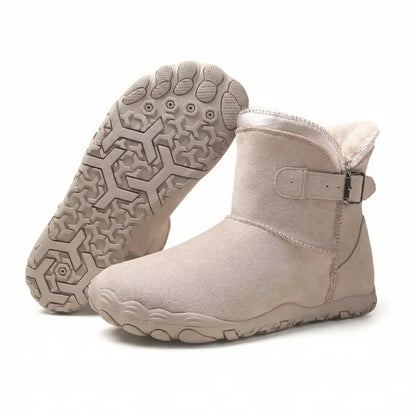 OrtoWas Furstep™ | Sapatos Barefoot quentes e aliviantes para mulheres