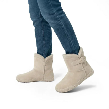 OrtoWas Furstep™ | Sapatos Barefoot quentes e aliviantes para mulheres
