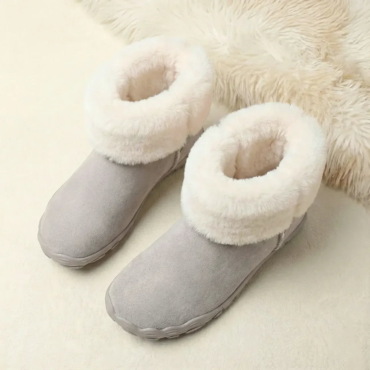 OrtoWas Furstep™ | Sapatos Barefoot quentes e aliviantes para mulheres