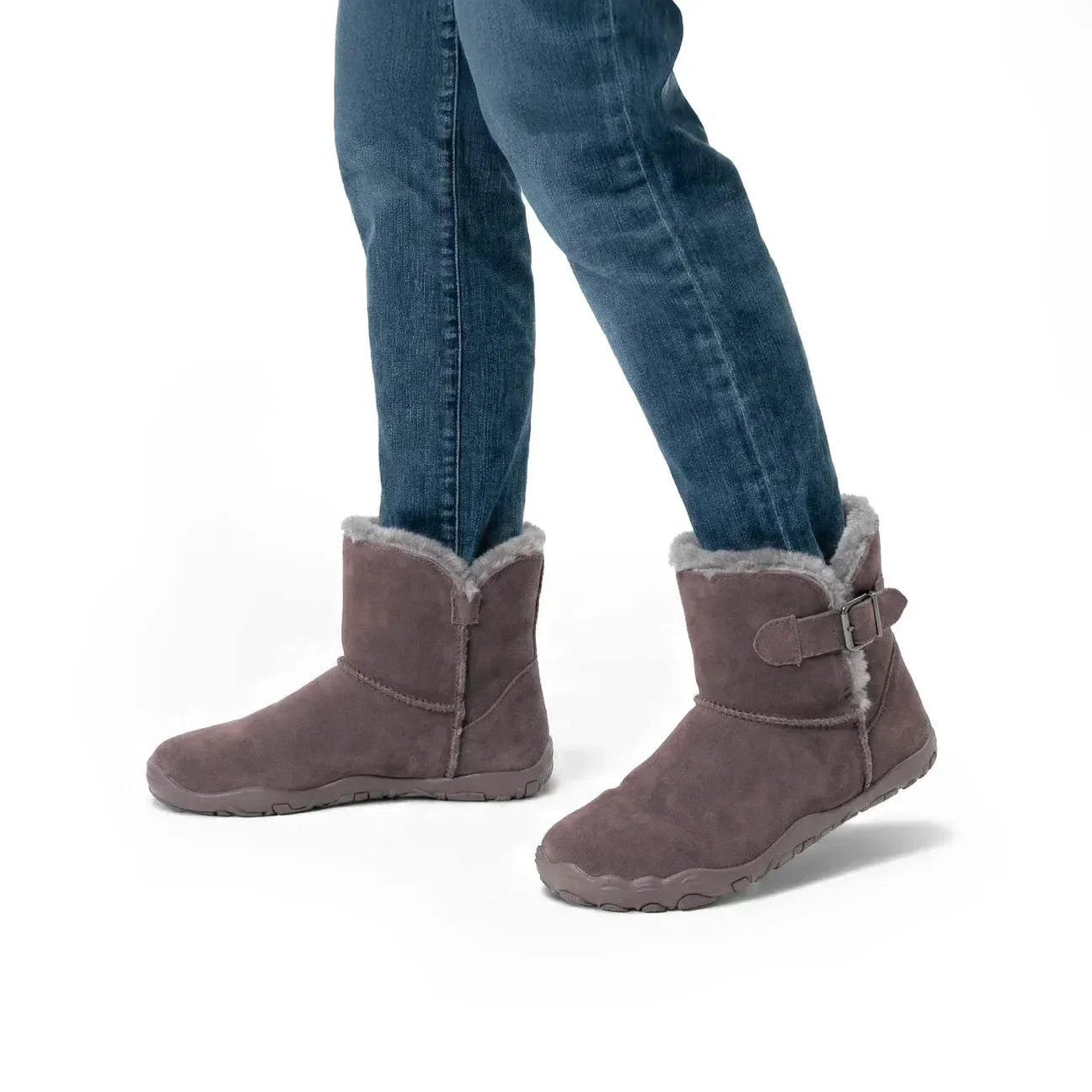 OrtoWas Furstep™ | Sapatos Barefoot quentes e aliviantes para mulheres