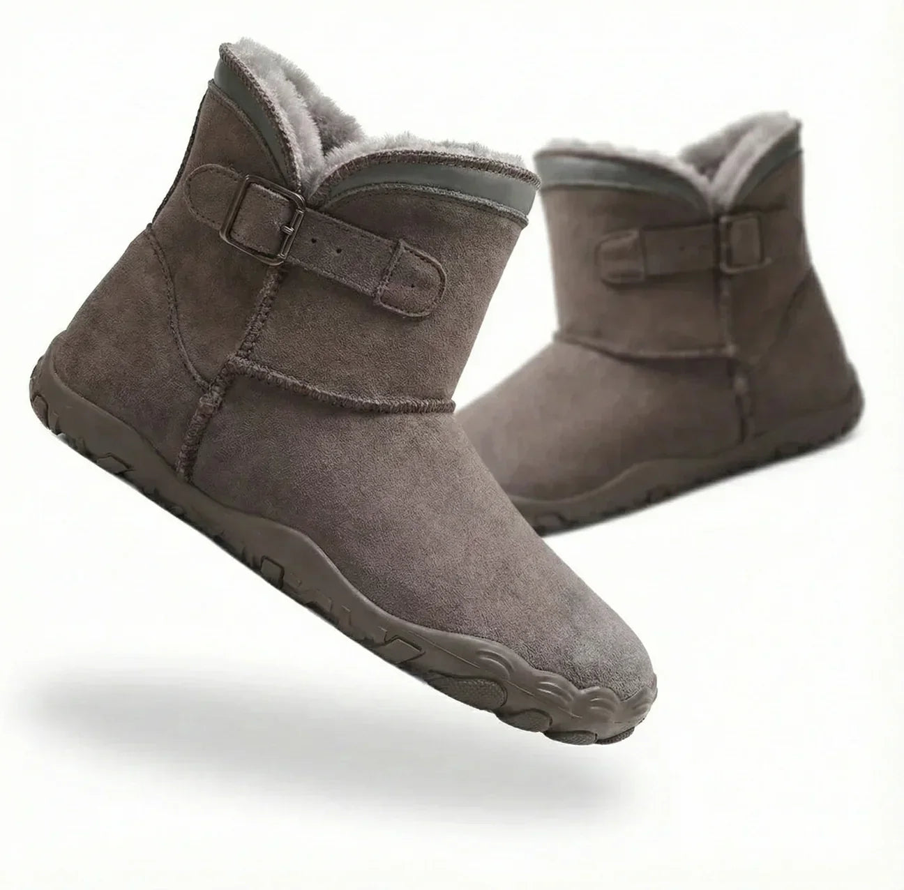 OrtoWas Furstep™ | Sapatos Barefoot quentes e aliviantes para mulheres