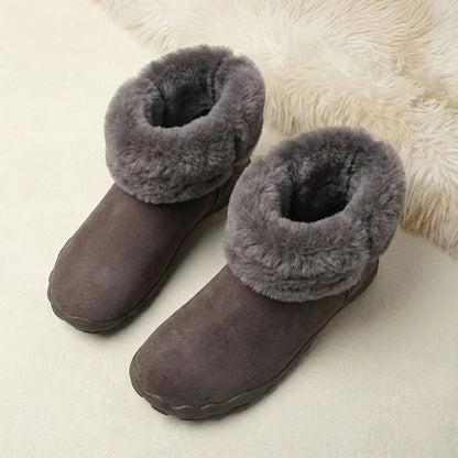 OrtoWas Furstep™ | Sapatos Barefoot quentes e aliviantes para mulheres