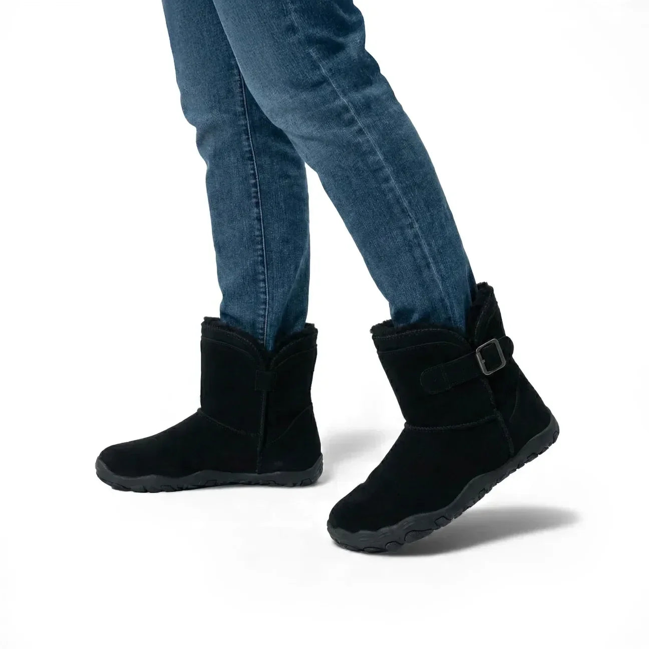 OrtoWas Furstep™ | Sapatos Barefoot quentes e aliviantes para mulheres