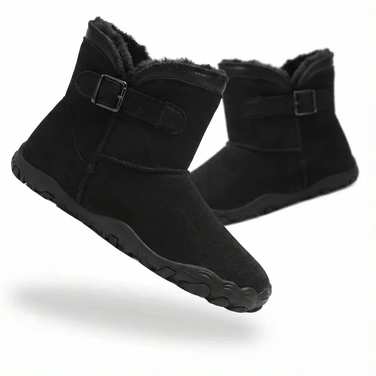OrtoWas Furstep™ | Sapatos Barefoot quentes e aliviantes para mulheres