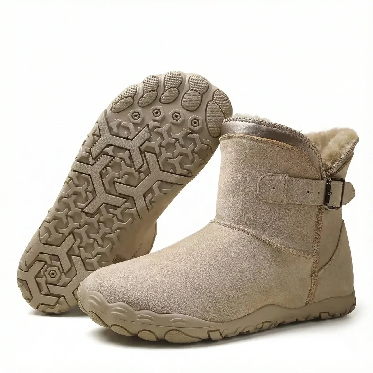 OrtoWas Furstep™ | Sapatos Barefoot quentes e aliviantes para mulheres