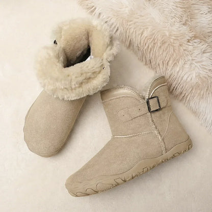 OrtoWas Furstep™ | Sapatos Barefoot quentes e aliviantes para mulheres